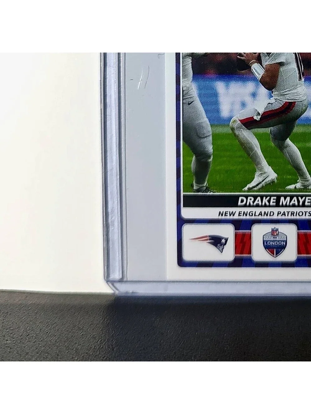 Drake Maye 2025 Panini NFL #16 London Games Sticker